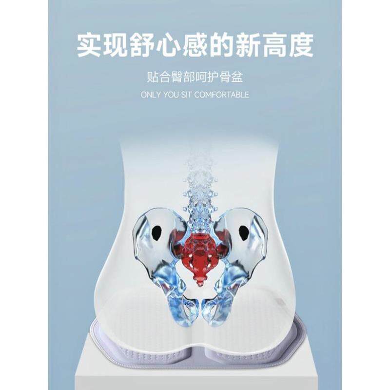 汽车坐垫蜂窝凝胶椅子垫夏季办公室久坐屁垫硅胶冰垫货车座垫减压