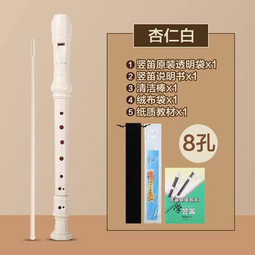 正品天鹅竖笛儿德式高音6孔8孔初学专童六孔八孔入门笛子乐器学小