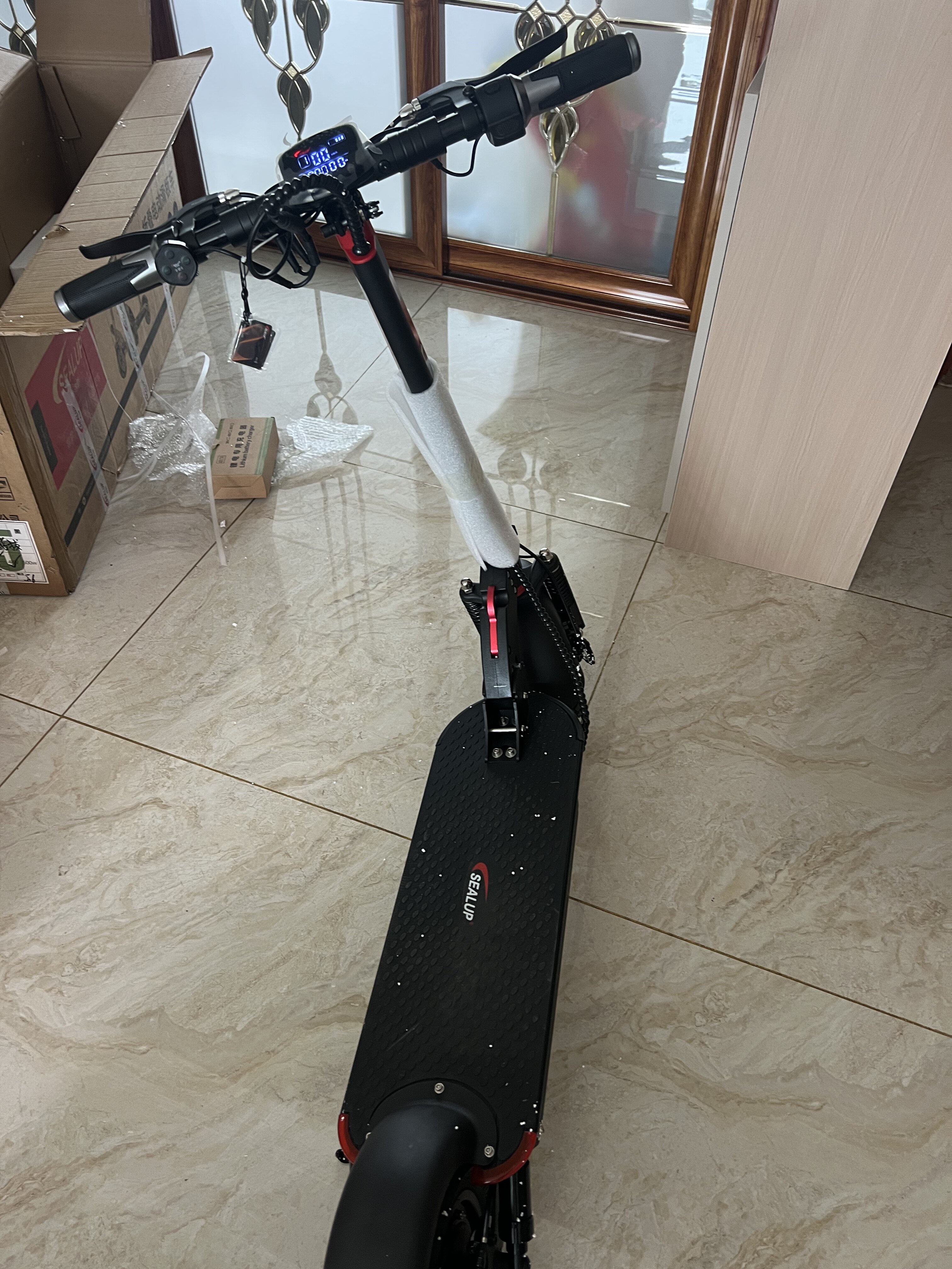 Электросамокат SEALUP Q15 500Вт, запас хода до 150км, NFC защита, складной городской самокат photo review