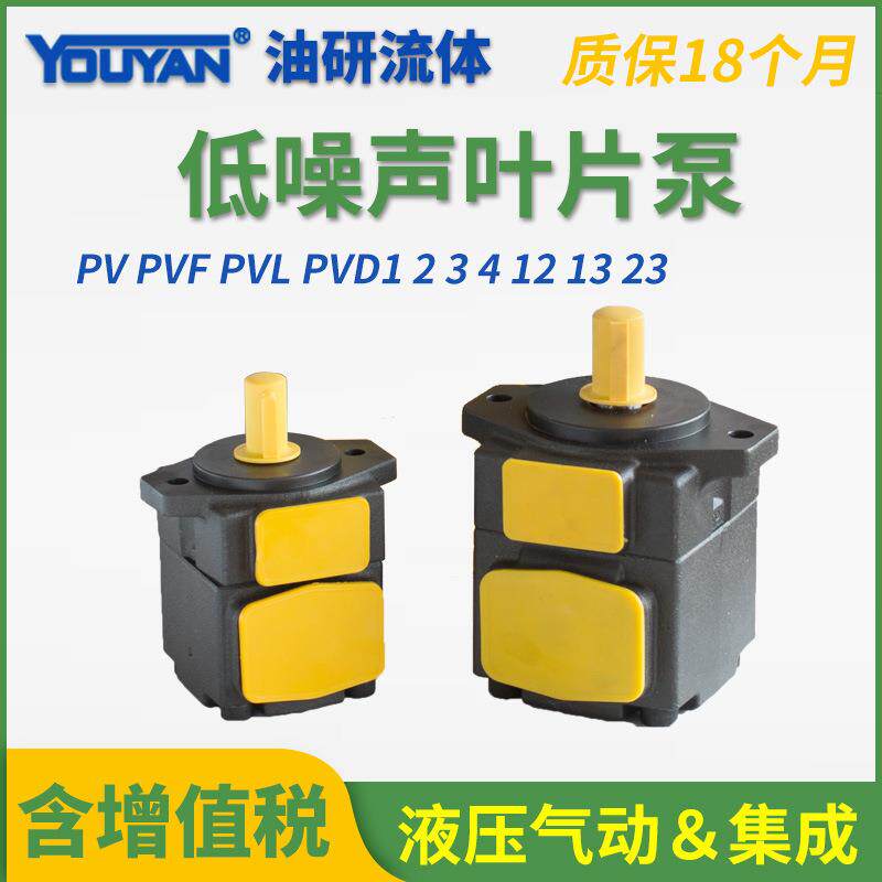 PVD PVF PV PVL油泵PVF13定量14双联叶片泵12 13 23 21 31 32