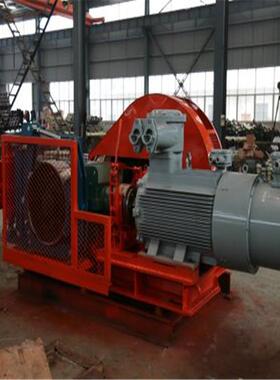 抛物线单滚筒式绞车JWB-型无极绳绞车系列绳槽式双滚筒式绞车