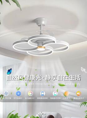 2026年现代简约大气轻奢现代客厅风扇灯广东中山灯具新款客厅主灯