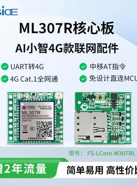 ML307R/ML307C模组中移核心板4G模块 小智AI联网配件Cat.1通信