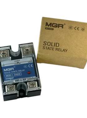 MGR-1 D4850 50A 美格尔 单相直流控交流 固态继电器