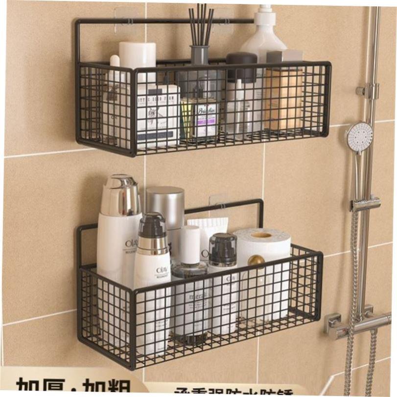 Bathroom shelf.Wallmount Multilay storage shelves punch-free