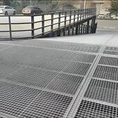 热镀锌钢格栅排水沟盖平台台阶板不锈钢楼梯洗车房地面格栅钢格栅