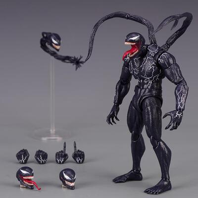 SHF毒液2共生体漫威宇宙超凡蜘蛛侠Venom可动电影手办模型玩具