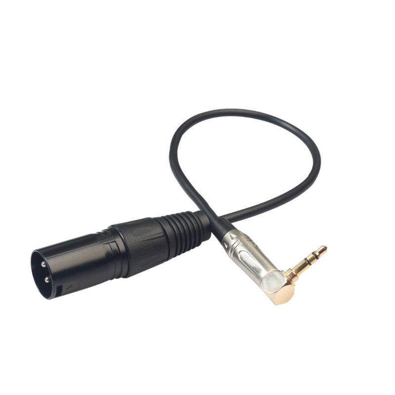 3.5mm转卡侬公音频线连接线专业小蜜蜂摄像机相机调音台录音线