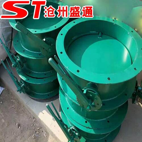 手动/电动风门 DN300法兰蝶阀风量调节阀 过烟气密封性好