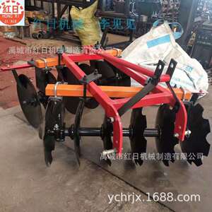 红日机械出口12片轻耙 小马力后挂圆盘耙 碎土整平圆盘耙轻耙现货