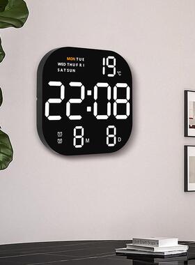 ?款时F$ph(&aq钟尚客新厅挂钟桌面闹钟简约LED钟颜值闹钟床时头66