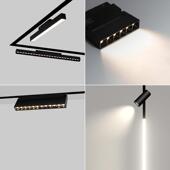 E智能磁吸轨道灯装 射灯泛光线条623套客厅无主 20宽LD入无边框嵌式
