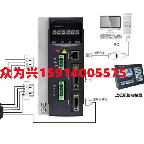 众为兴 QS7AA020M/QS7AA030M/QS7AA050M2/QS7AA075M2 伺服驱动器