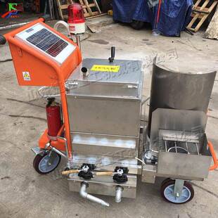 马路补缝机 小型手推式 太阳能沥青灌缝机 电加热路面裂缝修补机