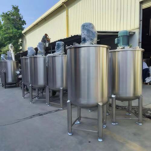 不锈钢电加热液体搅拌罐 搅拌桶恒温单层搅拌罐 食品不锈钢搅拌罐