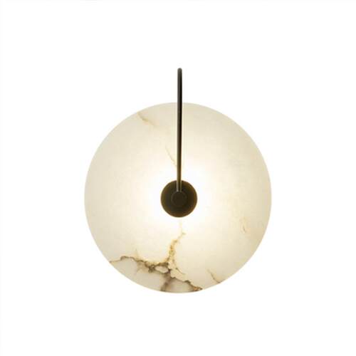 后现代创意玻璃客厅壁灯艺术床头卧室沙发旁玄关样板间云石壁灯