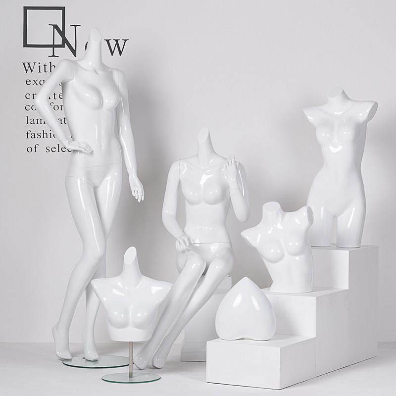 聚拢胸罩模特道具女全身模型假人橱窗展示道具泳衣半身内衣模特架