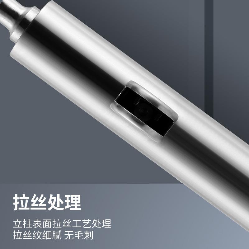 304不锈钢楼梯扶手护栏家用简约玻璃围栏室外阳台栏杆自装