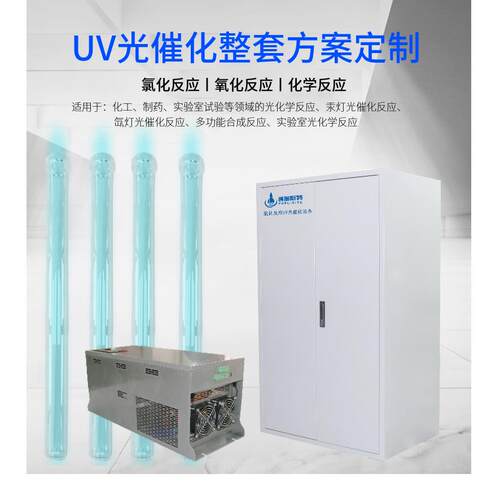 CPVC气固相紫外光法氯化橡胶树脂制备紫外光UV光化学反应系统