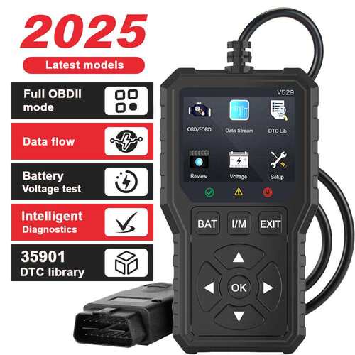 汽车 OBD2 扫描仪诊断工具查询汽车代码读取器和发动机故障扫描仪