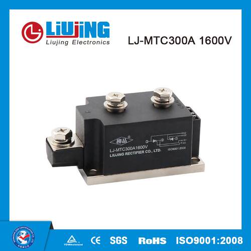 柳晶加热控制器用可控硅模块300A晶闸管MTC300A1600V