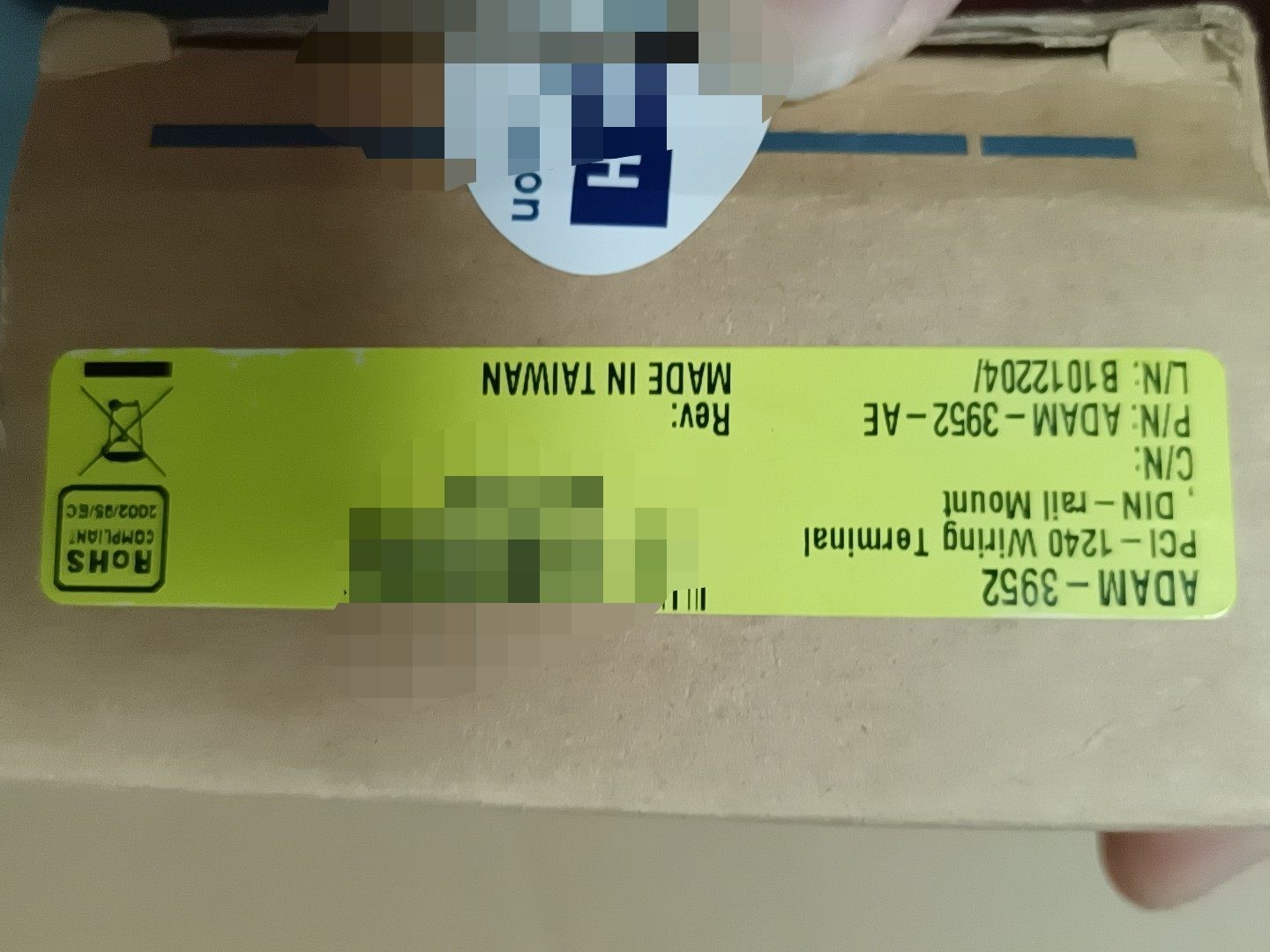 全新研华ADAM-3952导轨安装接线端子，台湾原装正品，型