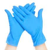 腈厨房手套性防水橡胶加厚只餐饮晴pvc次乳胶丁耐用丁食品级100