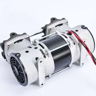 厂M家直9901P 空活塞22V静音打气 2无油电动真泵铸铝419压缩销机