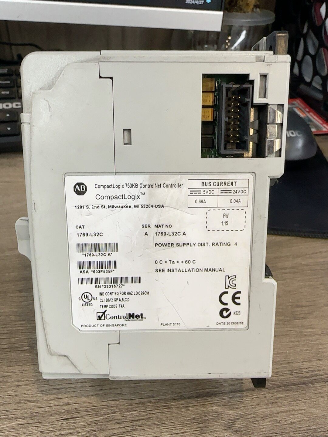 AB罗克韦尔1769-L32C A实物图拍，功能正常，现货议