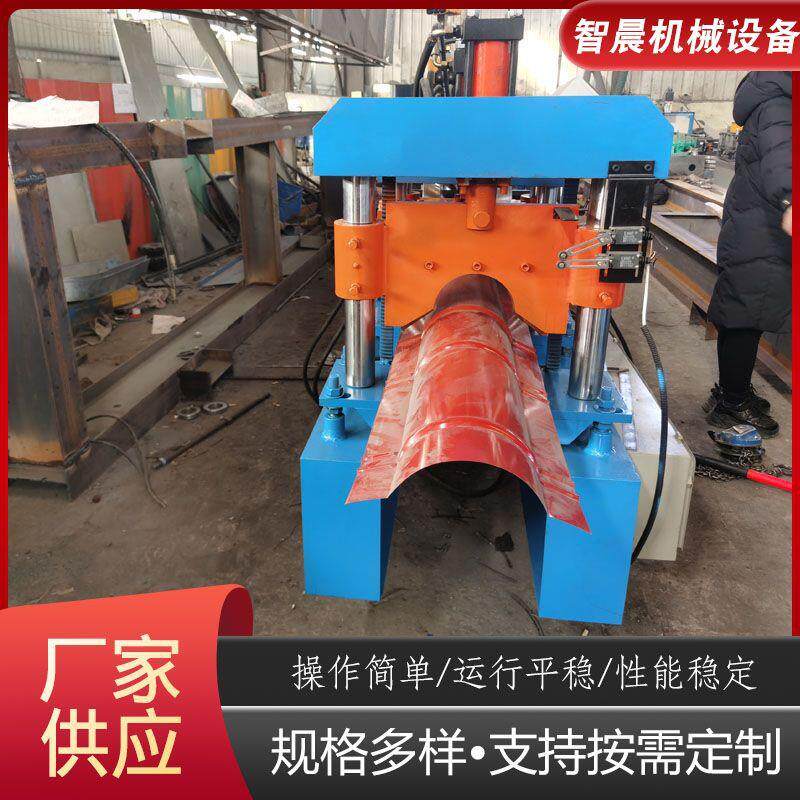 312屋脊瓦设备铁皮屋檐瓦机器冷弯成型机设备彩钢压瓦机设备现货