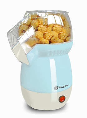 WingHang B301原味爆米花机 家用 小型无油无糖热风式红色米白色