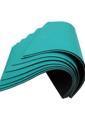 真环保RoHS无味防静电台垫绿色防静电胶皮蓝色防静电工作台垫灰色