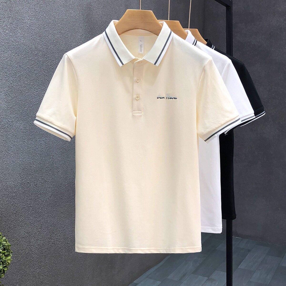 柏图男装 ~夏季巨爱的一件~翻领polo衫男短袖t恤男士半袖上衣
