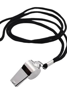 Stainless steel whistle referee sports metal whistle W