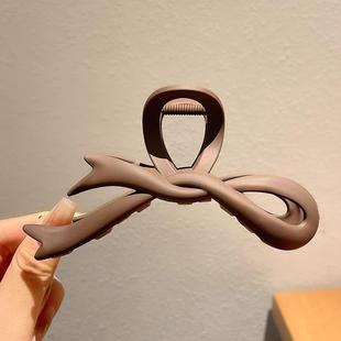 2024新款盘发发夹女高品质大发量抓夹后脑勺高级感15cm鲨鱼夹大号