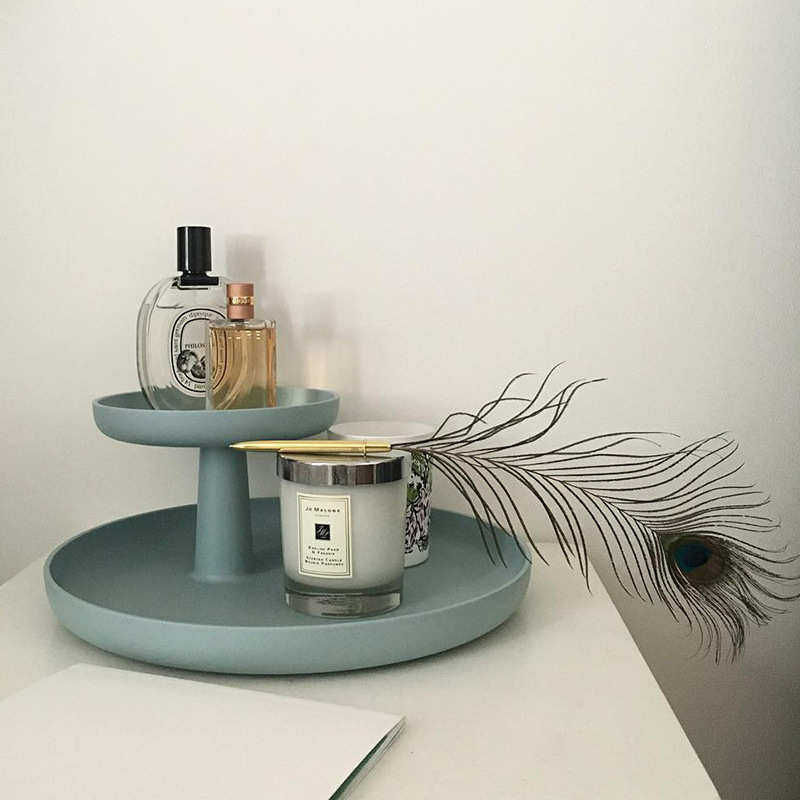 mokamoka瑞士经典托盘桌面置物架双层家用水果盘塑料收纳盒设计感,餐饮具,盘,淘宝优惠券,粉丝福利购,淘宝优惠卷