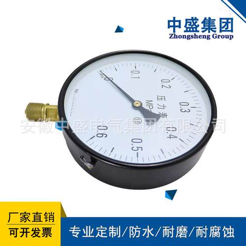 不锈钢隔膜压力表Y-100BF/MF/F4/TA-0-1DN25