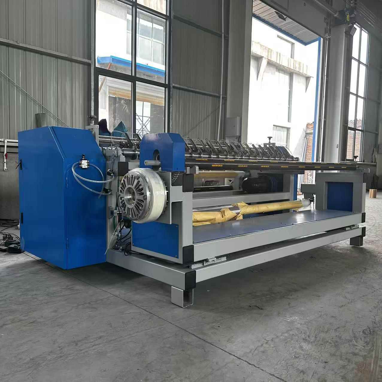 1300/1600FQ无纺布熔喷布分切机卷材分条覆膜机硅油纸贴合分条机