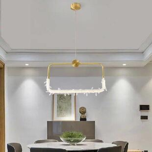 Modern Crystal Chandelier for Dinning Room Gold Circle