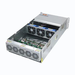 定制4U24盘GPU6卡10卡机架式 服务器模组电源算力机箱