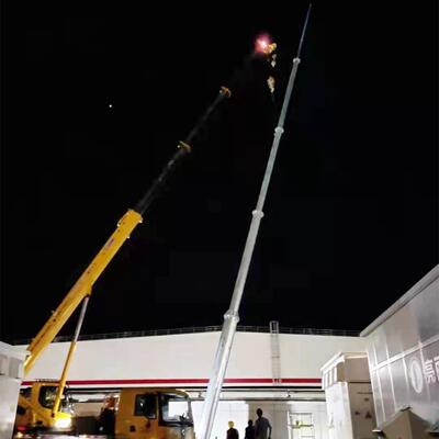 G避钢针结构独钢管避H雷针30米独避避雷针雷针塔变电所雷避雷针