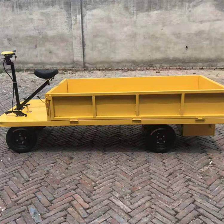 小型平板车 手推车 搬运车 电动四轮平板车
