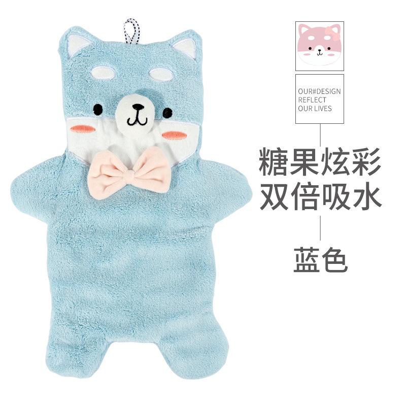 卫生间鸭子手巾可爱厨房擦手巾