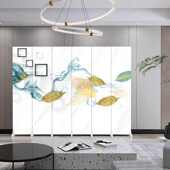 简约屏风隔断房间客厅遮挡办公室卧室可折叠移动现代双面公司屏风