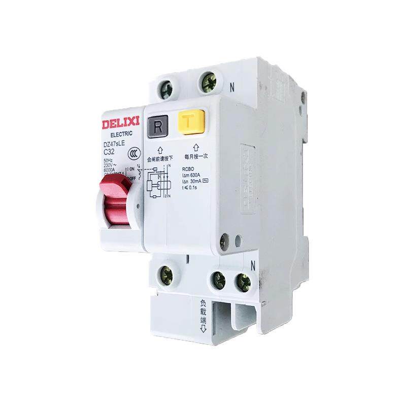 绿行两轮车三轮车充电桩专用漏保漏电断路器1P+N 25A