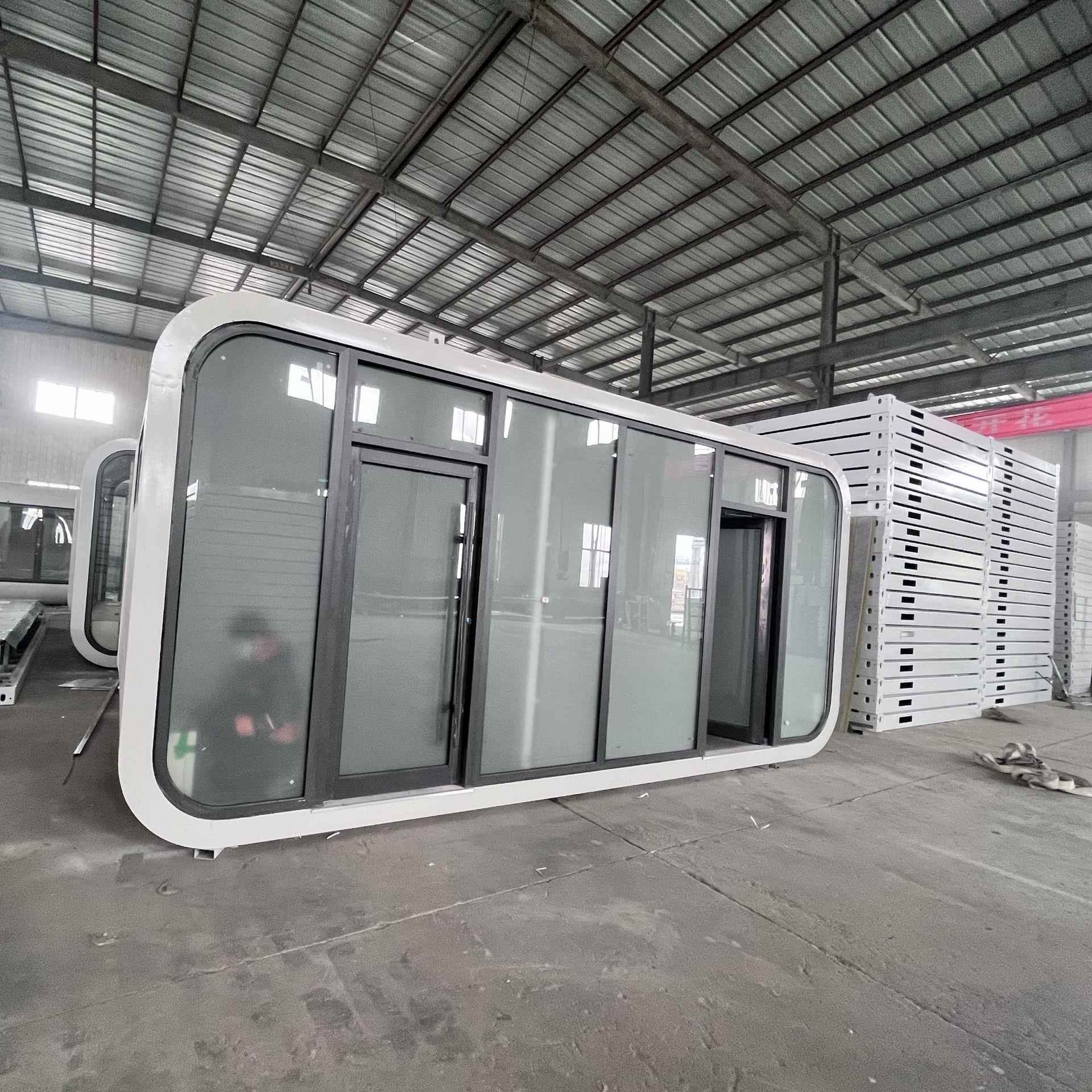 智能移动民宿房苹果舱办公室可移动会议室民宿露营太空舱智能房