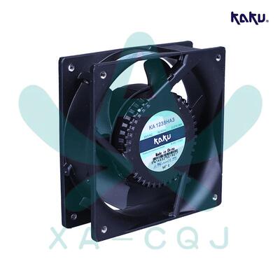 KA1238HA3 KAKU卡固 滚珠轴承 金属扇叶 防水风扇 AC380V 0.07A