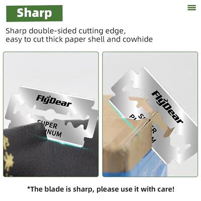 Classic Retro Stainless Razor Double Edge Razor Blades Men