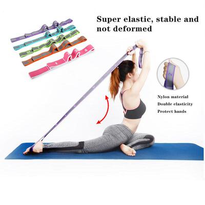 Yoga Pull Strap Belt Polyester Latex Elastic Latin Dance Sre