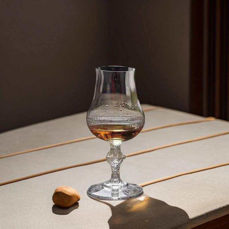 国货手工吹制麦卡伦威士忌杯子洋酒杯烈酒杯闻香杯